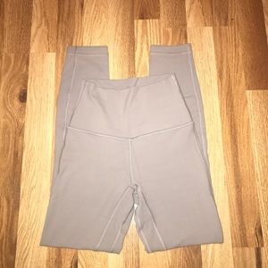 Align leggings, purple/silver, size 2